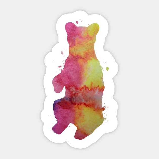 Bear Sticker by TheJollyMarten